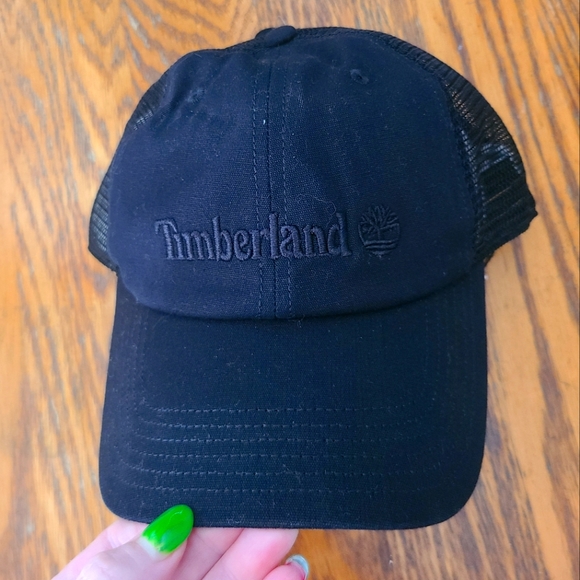 👀50% OFF🧢 NWT‼️ Timberland Trucker Style Snapback Hat - Picture 3 of 12